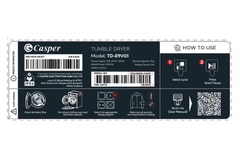 Máy sấy thông hơi Casper 9 kg TD-E9VG1