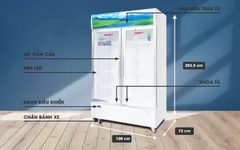 Tủ mát Sanaky Inverter VH-1009HP3
