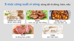 Lò vi sóng BlueStone MOB-7708B 20 lít