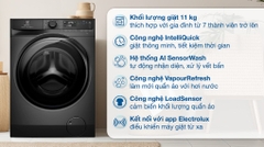 Máy giặt Electrolux UltimateCare 700 Inverter 11 kg EWF1143R7SC