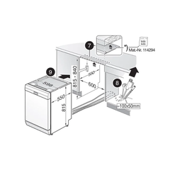 Máy rửa bát độc lập Bosch SMS6ZCI85M Series 6