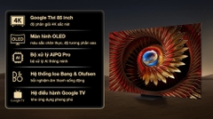 Google Tivi QD-Mini LED TCL AI 4K 85 inch 85C8K