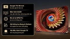 Google Tivi QD-Mini LED TCL AI 4K 98 inch 98C8K