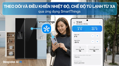 Tủ lạnh Samsung Inverter 634 lít Side By Side RS80F65J2BSV