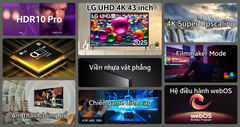 Smart Tivi LG AI 4K 43 inch 43UA8450PSA