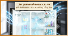 Tủ lạnh Toshiba Inverter 711 lít Multi Door GR-RF900WI-PMV(06)-MG