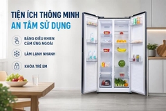 Tủ lạnh Funiki Side by Side 535 lít HR SS8535SDG