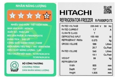 Tủ lạnh Hitachi Inverter 540 lít Multi Door R-FW690PGV7X GBK