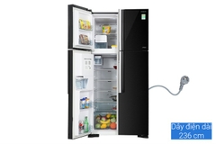 Tủ lạnh Hitachi Inverter 540 lít Multi Door R-FW690PGV7X GBK