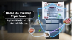 Tủ lạnh Hitachi Inverter 540 lít Multi Door R-HW540RV(X)