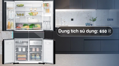 Tủ Lạnh Panasonic Inverter 621 Lít PRIME+ Edition NR-XY680YHHV