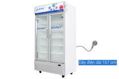 Tủ mát 2 cánh Hòa Phát Inverter 812 lít HSR D8812