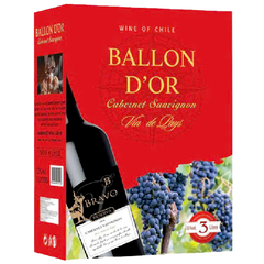 Vang bịch Ballon D'or Cabernet Sauvignon