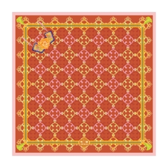 Khăn lụa vuông Nét Tao Nhã Của Người Mãn Châu