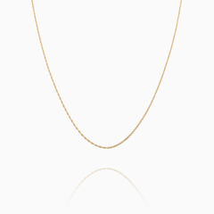 Dây chuyền - Trơn - Màu vàng (Rope Chain)