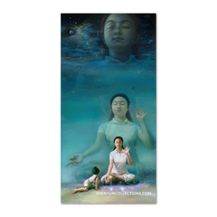 Tranh in- Mẹ trong mắt em (Entering the Divine Realm - Poster)
