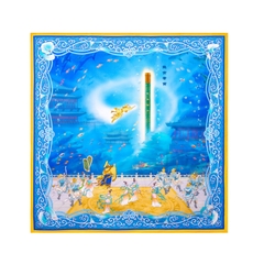 Khăn lụa Tôn Ngộ Không Xuống Long Cung