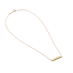 Dây chuyền - Mặt khối chữ nhật 14k (Zhen Shan Ren Elegant Virtues)