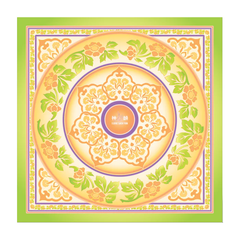 Khăn lụa vuông Hoa Nhà Đường