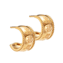 Bông tai Kỳ Diệu Chân Thiện Nhẫn - Size nhỏ - Vàng