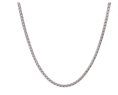 Dây chuyền trơn - màu bạc (Box Chain 2.5mm)