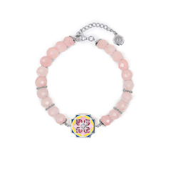 Vòng tay(Flora Bliss-Rose Quartz)