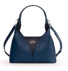 Túi da nữ có quai đeo chéo(Hanfu Crossbody-Blue)