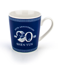 Cốc sứ - Xanh (Shen Yun's 20th Anniversary Blue)