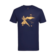 Áo phông cộc tay nam - Xanh navy (The Loyalty of Yue Fei)