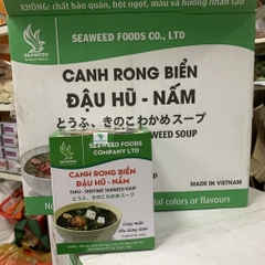 [Thùng 12 hộp] Canh rong biển đậu hủ nấm -  hộp 50g