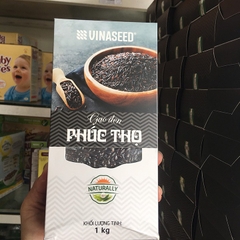 Gạo lứt đen Phúc Thọ 1kg-Chính hãng Vinaseed hút chân không