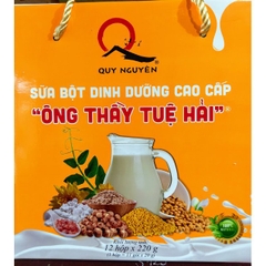 [ Thùng 12 hộp] Sữa bột dinh dưỡng cao cấp Ông Thầy Tuệ Hải hộp 220g
