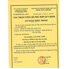 Cao nước Atiso không đường hộp 10 ống-Ngọc Duy