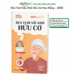 Bún tươi sấy khô hữu cơ Hoa Nắng hộp 400g
