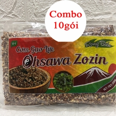 [Combo 10 gói] Cơm gạo lứt OHSAWA ZOZIN túi 200g