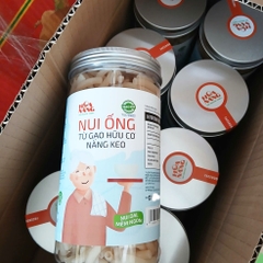 Nui ống dài hữu cơ Nàng Keo Hoa Nắng hủ 350g