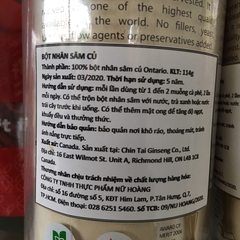 Bột nhân sâm canada