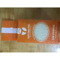 Gạo Nhật Japonica 1Kg - Gạo Ông Thọ - Gạo Hạt Tròn Đều, Dẻo Mềm, Ngọt Cơm