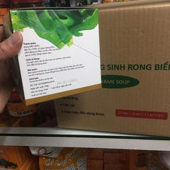 [Thùng 12 hộp giá sỉ] Canh Dưỡng Sinh Rong Biển TÂM MINH hộp 10 gói