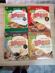 Bánh gạo lứt ZOZIN Việt Hải giòn ngon ăn kiêng - hộp 150g 15 gói