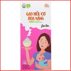 Combo 2 hộp Gạo Tấm Hữu Cơ Hoa Nắng Hộp 1Kg