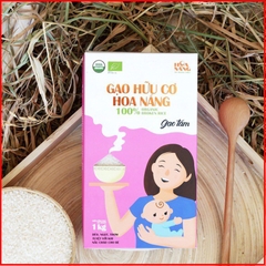 Combo 2 hộp Gạo Tấm Hữu Cơ Hoa Nắng Hộp 1Kg