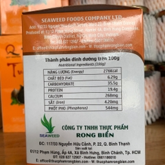 Combo 2 hộp canh rong biển khô ăn liền đông trùng hạ thảo hộp 10 gói