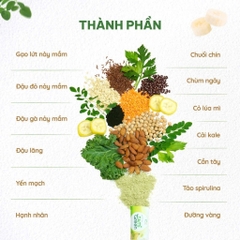 Bột ngũ cốc Tami Green giàu chất xơ – Tâm Minh Foods