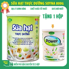 Sữa Hạt Thực Dưỡng SoyNa hộp 800g