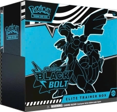 Hộp Thẻ Bài Pokemon Black Bolt Elite Trainer Box
