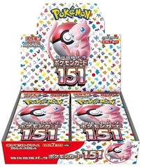 Hộp Thẻ Bài Pokemon SV2A Pokemon 151 Booster Box JP