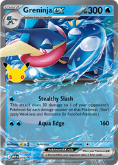 Hộp Thẻ Bài Pokemon 30th Celebration ex Tin Greninja ex