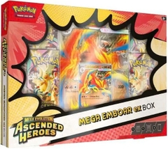 Hộp Thẻ Bài Pokemon Ascended Heroes Mega Emboar ex Box