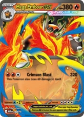 Hộp Thẻ Bài Pokemon Ascended Heroes Mega Emboar ex Box